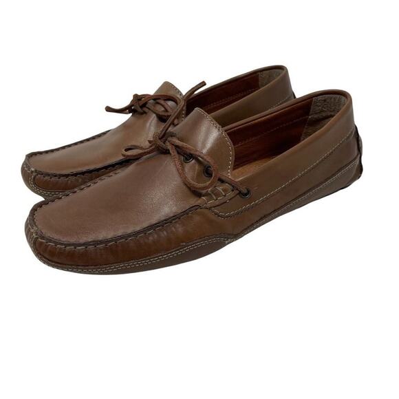 G.H. Bass Driving Shoes Men’s Vern Leather Driving Shoes Size 9 1/2 main image 2